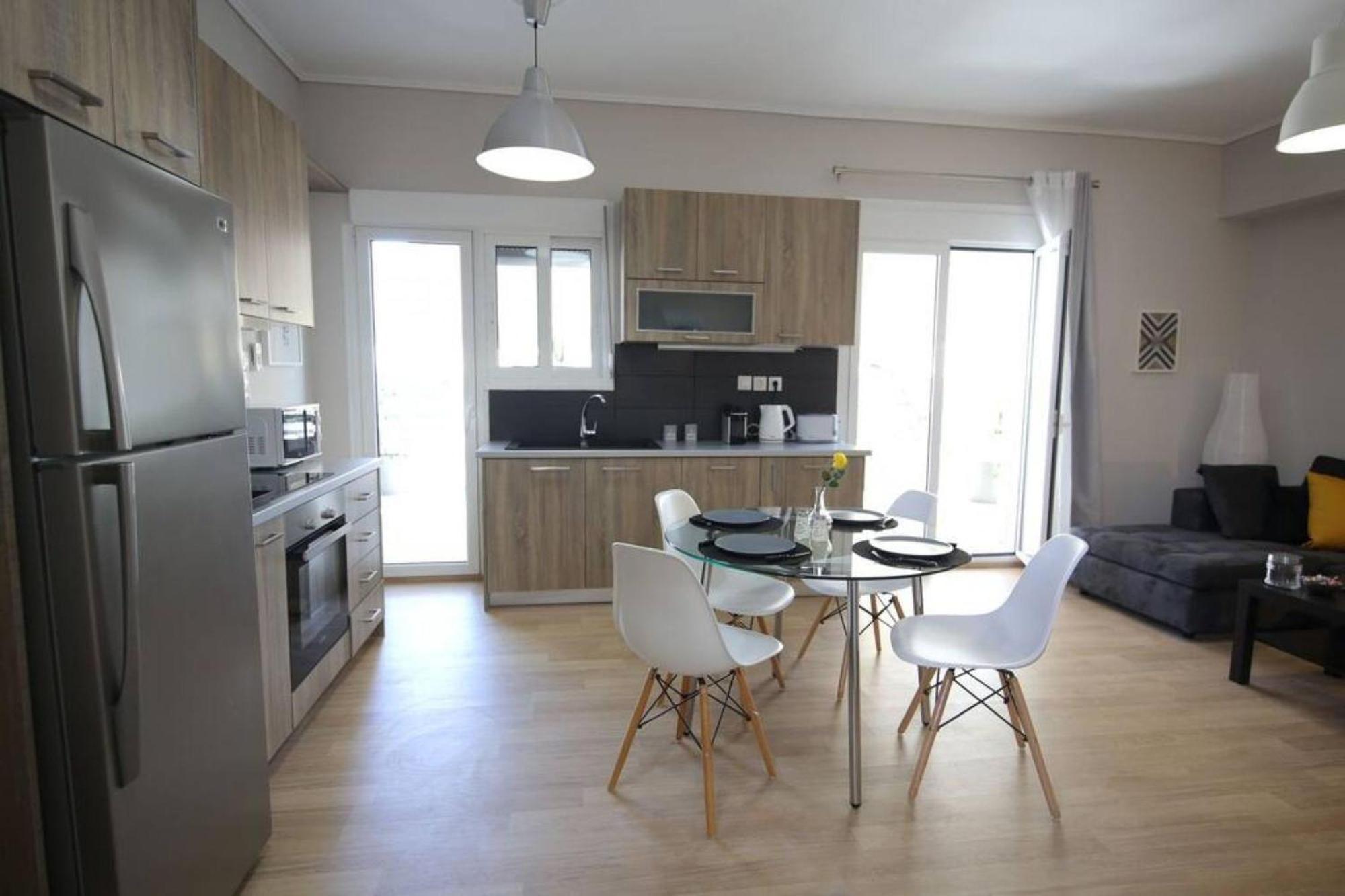 شقة Penthouse Lux Flat With 2 Bd Next To Larissis أثينا المظهر الخارجي الصورة
